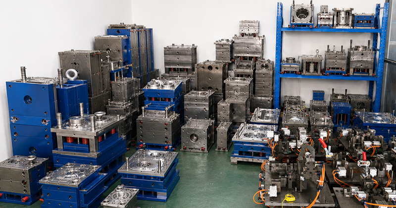 Plastic injection molds, welding fixtures, tube-bending dies, aluminum die-casting molds, and more